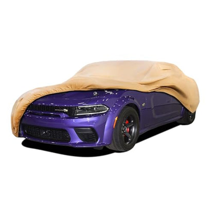 Heavy Duty Outdoor Car Cover Custom Fit for 2005-2026 Dodge Charger,Windproof All Weather Waterproof Sun Rain UV Dust Snow Protection Outdoor Car Covers - size: Custom Fit Dodge charge