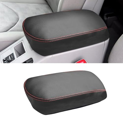 Compatible with Center Console Armrest Cover for Toyota RAV4 2006 2007 2008 2009 2010 2011 2012 2013 Leather Arm Rest Storage Box Lids Cushion Protector Pad - size: RAV4 2006-2013