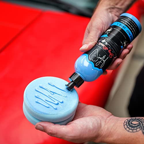 Jay Leno's Garage Car Detailing Kit with Bucket – Essential Car Cleaning Kit, Sprays, Liquids, Microfiber Towels, Applicators and Wash Mitt, All-in-One Car Detailing Kits for Interior & Exterior Care - style: Essential Detailing
