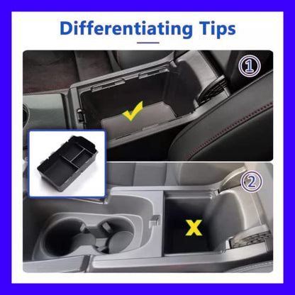 2024 2025 2026 Civic Center Console Organizer Tray for 2023 2022 Honda Civic 11th Gen Sedan Hatchback LX EX Sport 2022 Accessories Civic 2023 Central Console Organizer Insert Tray(2pcs) - style: Civic console big-2pcs
