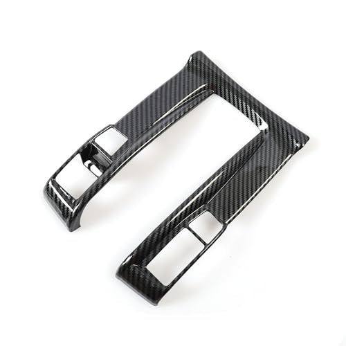 YINGTUU for Honda Civic Accessories 10th Gen 2016 2017 2018 2019 2020 2021 Gear Shift Panel Cover Carbon Fiber Pattern - color: Gear Shift Panel, E