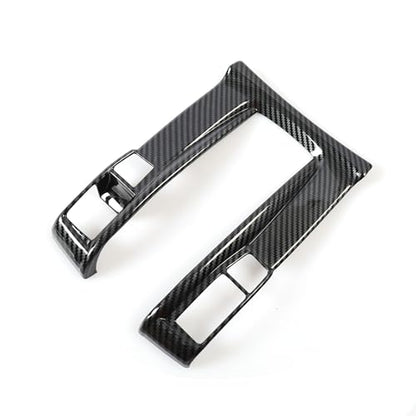 YINGTUU for Honda Civic Accessories 10th Gen 2016 2017 2018 2019 2020 2021 Gear Shift Panel Cover Carbon Fiber Pattern - color: Gear Shift Panel, E
