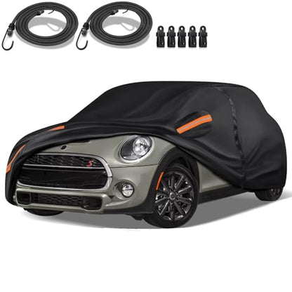 16-Layer Special Full Car Cover Fit for 2002-2021 Mi-ni Cooper/Cooper S, Ultra Heavy 600D Oxford Cloth, Can Withstand Summer Sun Exposure and Winter Snow, Rain, Dust, UV Protection All Weather - color: Fit for 2002-2021 Mi-ni Cooper/S