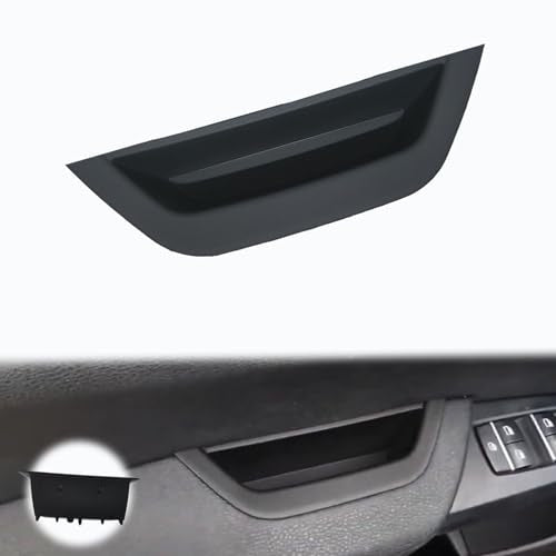 Black Driver Side Door Armrest Handle Storage Compartment Compatible for BMW X3 F25 2010-2016 X4 F26 2014-2017 Cover Door Container Storage Box Door Armrest Cover - color: Black, size: Armrest Box