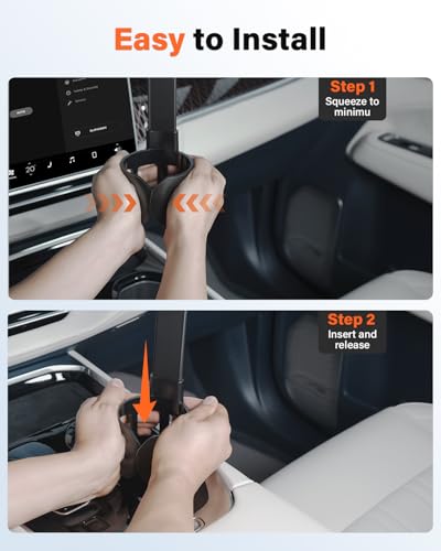 APPS2Car Cup Phone Holder for Car with Solid Adjustable Alloy Arm, Save Space, Easy Installation, Long Neck Car Phone Mount Compatible with iPhone Samsung Google Smartphones (Pack of 2) - size: Small to Medium (Pack of 2)