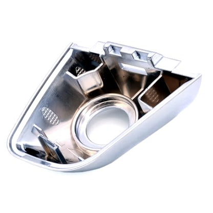 Chrome Exterior Door Handle Cover Cap Front Left Driver Side Compatible for Hyundai Santa Fe 2013 2014 2015 2016 2017 2018 2019