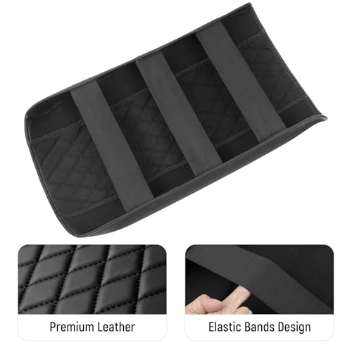ZZEQYG Center Console Cover for Chevy Silverado/GMC Sierra 1999-2007, Tahoe & Suburban & Yukon & Avalanche, Car Armrest Cover Accessories(Fits Jump Seat Console Only) - color: For Silverado/Sierra 1999-2007(Jump Seat)