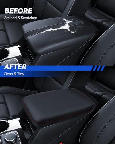 Armrest Cover for Chevrolet Blazer 2019-2025 2026 Accessories Center Console Middle Lid Pad Protector for Car Elbow Rest - size: for 2019-2026 Chevrolet Blazer