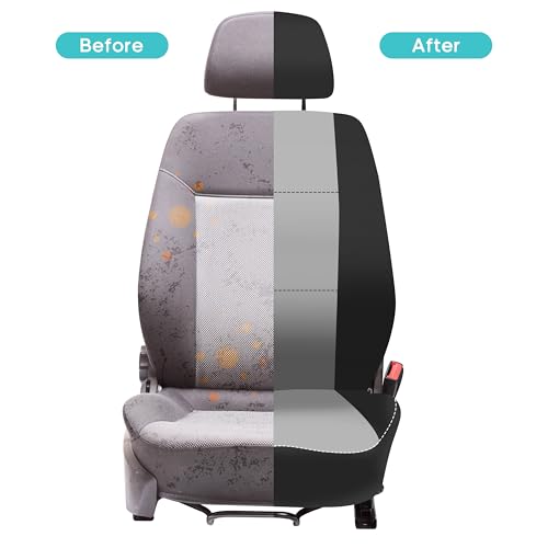 FH Group Waterproof Neoprene Car Seat Covers Front Set – Universal Fit Front Seat Covers with Storage Pockets, Airbag Compatible Automotive Seat Covers for Cars, SUVs & Vans, Gray - color: Gray, style: Front Set