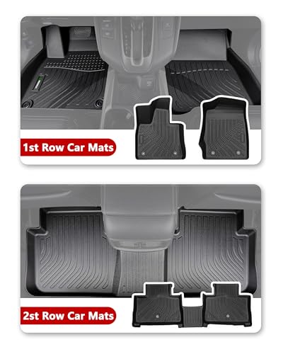 9 PCS Full Set Mats Compatible with 2020-2025 2026 Lincoln Aviator, Floor Mats+Trunk Mats+Backrest Mats (9 PCS) - size: For 2020-2026 Lincoln Aviator Full Set Mats
