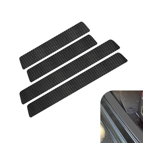 4 PCS Car Trunk Edge Protector Strips, Self-Adhesive Rubber Trunk Edge Guards, Scratch-Resistant Cut-to-Fit Tailgate Sill Protector, Universal for Most Cars, SUVs & Trucks