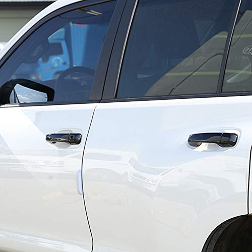 ITrims Door Handle Cover Trim for Toyota 4Runner 4WD N280 2010-2023 2018 2019 2020 2021 Car Styling Accessories Exterior Door Handles 8PCS Black ABS(No Smart Key Holes) - size: No Smart Key Holes