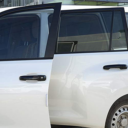 ITrims Door Handle Cover Trim for Toyota 4Runner 4WD N280 2010-2023 2018 2019 2020 2021 Car Styling Accessories Exterior Door Handles 8PCS Black ABS(No Smart Key Holes) - size: No Smart Key Holes