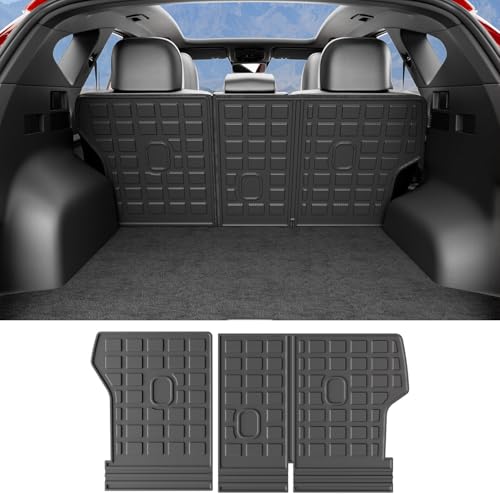 Xipoo Cargo Liner Compatible with 2022-2026 Tucson Backrest Mat TPE Material Trunk Mat (NO Hybrid) Cargo Liner Replacement for 2022 2023 2024 2025 2026 Tucson Accessories (Backrest Mat) - color: Backrest Mat
