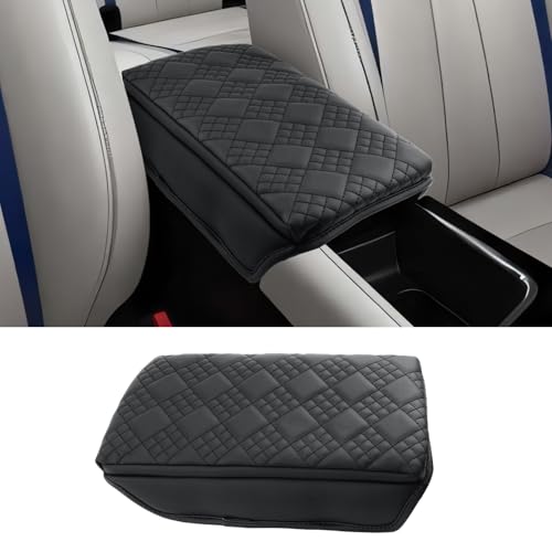 CDEFG for 2025 2026 Acura ADX Accessories Center Console Cover, for 2025 2026 Acura ADX Armrest Cover Middle Console Pad Arm Rest Cushion Leather Cover - color: Thick Pad for 2025 2026 ADX