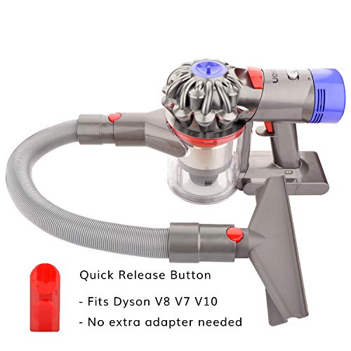 Fullclean Mattress Tool and Extension Flexible Hose Kit Compatible with Dyson Gen 5 V15 V15s V12 V11 V10 V9 V7 V8 Absolute Detect Torque Drive Cyclone Cordless Handheld Vacuum Cleaner - size: C:Mattress Tool+Flexible Hose