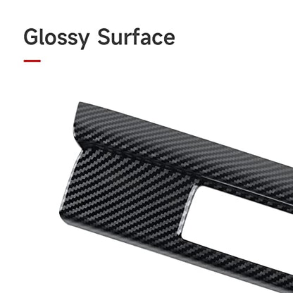 Car Cigarette Lighter Cover Decals for 2022 2023 2024 2025 Honda Civic 11th Gen Accessories ABS Carbon Fiber Stickers - color: Cigarette Lighter Panel