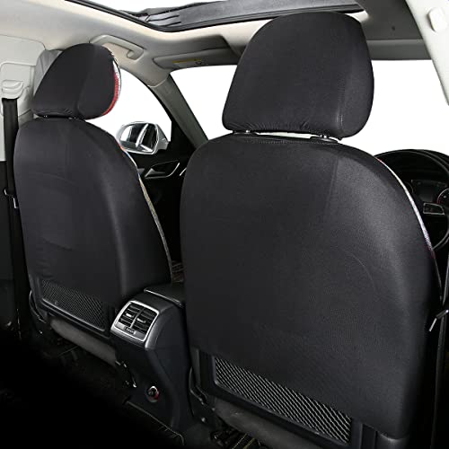 Baja Saddle Blanket Car Seat Covers 4PCS Front, Breathable and Washable Striped Woven Automotive Vehicle Seat Cover, Universal Seat Cover for Sedan, SUV, Truck, Airbag Compatible - color: Baja Inca, size: Front