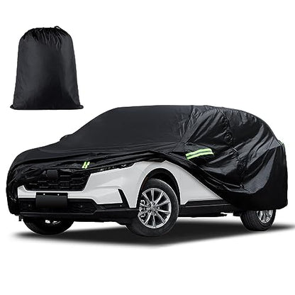 Car Cover Custom Fit for Honda CRV 1997-2026, Toyota RAV4 2006-2026, Waterproof All Weather for Automobiles Full Exterior Cover Rain Sun Snow Protector with Door Zipper - size: Custom Fit Honda Crv Toyota Rav4