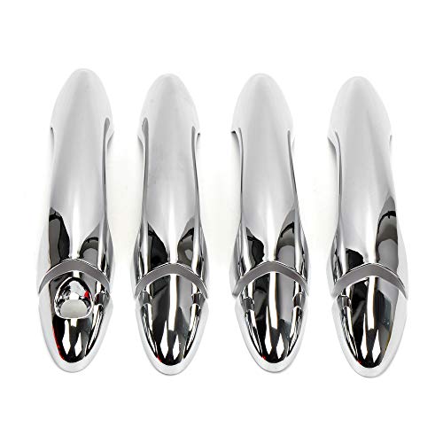 Dreamseek Door Handle Cover for KIA Optima K5 2011 2012 2013 2014 2015 Exterior Triple Chrome Plated Molding Trim Decoration Protector w/o Smart Keyhole