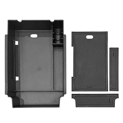 Compatible with Subaru Crosstrek Impreza 2024 2025 Center Console Armrest Storage Box ABS Tray Insert Organizer Glove Pallet Phone Holder - size: For Crosstrek Impreza 2024-2025