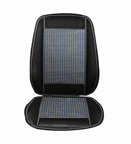 Autopeck Cooling Car Seat Covers Protector Cushion Standard Size Full Air Flow Ventilated Cover Pad Mat Breathable for Car Seat Driver Auto Chair Pads(Auotick is an Upgraded Version) - color: Blue