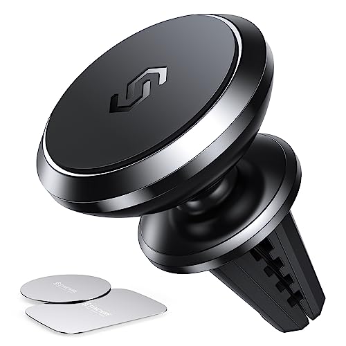 SYNCWIRE Magnetic Phone Holder for Car, 360° Rotatable Super Strong Magnets Air Vent Cell Phone Car Mount Compatible with iPhone, Android, Samsung