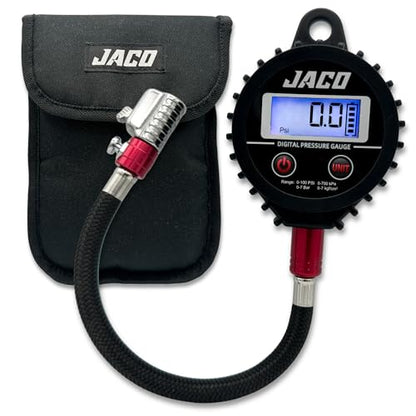 JACO ElitePro-X Digital Tire Pressure Gauge with Lightning Chuck - 100 PSI - size: 100 PSI