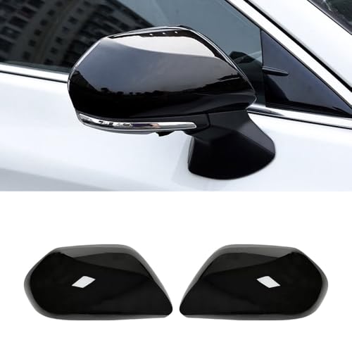 MAXDOM Side Mirror Caps Compatible with Toyota Camry (Gloss Black-Orginal Style, 2018-2025) - color: Gloss Black-Orginal Style