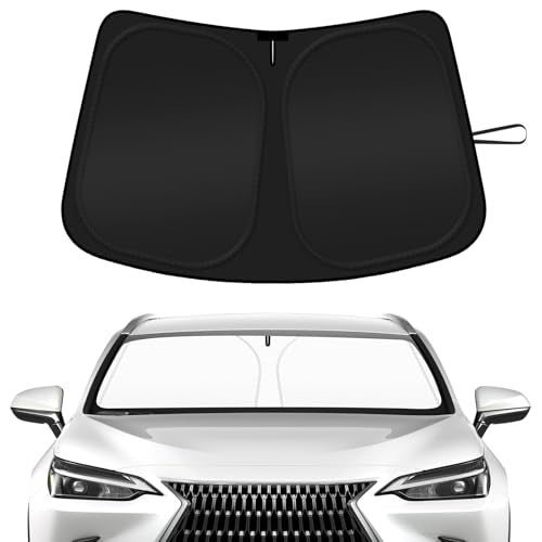 Car Windshield Sun Shade Compatible with 2016 2017 2018 2019 2020 2021 2022 Lexus RX350 RX350F Sport RX350L Accessories Foldable Front Window Sunshade Custom Windshield Cover Sun Visor - size: For 2016-2022 Lexus RX350