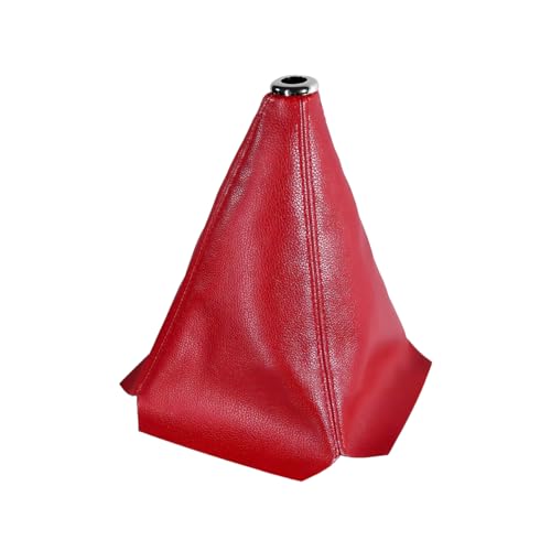 Ohleats Car Shift Knob Dust Cover, Automotive Shifter Boot Sleeve Replacement, Manual/Automatic Gear Shift Cover for Most Car Truck SUV, Universal Interior Car Accessories (Red) - color: Red