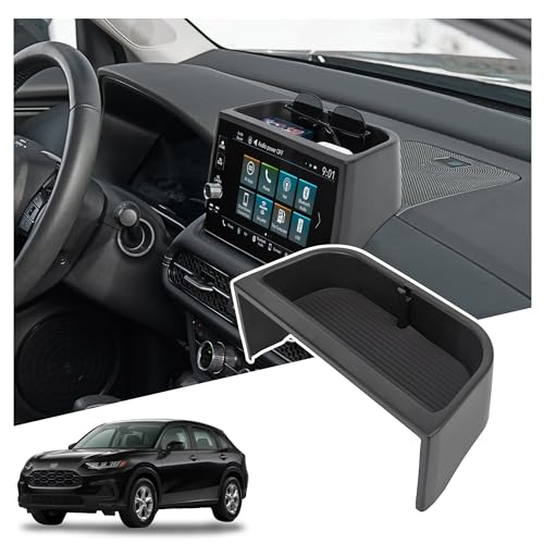 Center Console Organizer Dashboard Tray Compatible with 2023-2026 Honda HR-V Interior Accessories, Dashboard Storage Organizer Box, Fits Both Honda HRV 7-inch and 9-inch Screen