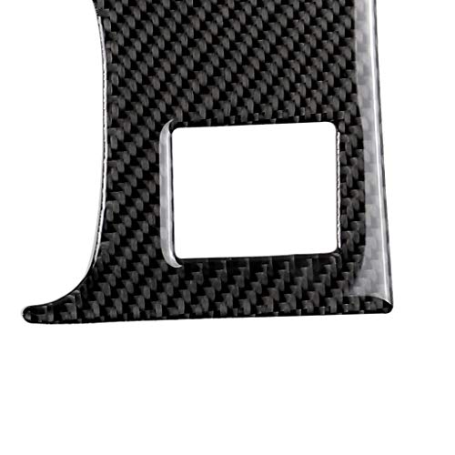 NVCNX Car Center Console Gear Shift Panel Cover Decal Compatible with Lexus IS250 2014 2015 / IS200t 2016 2017 / IS300 2016-2020 / IS350 2014-2020 Carbon Fiber Interior Trim Accessories Black - B - color: Gear Shift Panel - B