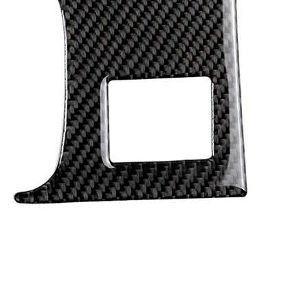 NVCNX Car Center Console Gear Shift Panel Cover Decal Compatible with Lexus IS250 2014 2015 / IS200t 2016 2017 / IS300 2016-2020 / IS350 2014-2020 Carbon Fiber Interior Trim Accessories Black - B - color: Gear Shift Panel - B