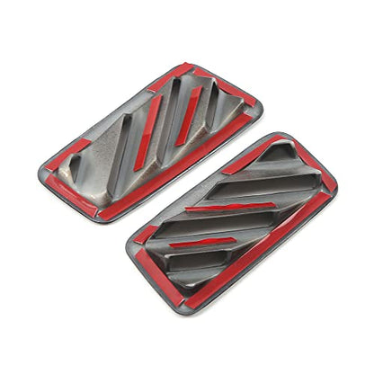 2PCS Dashboard Side Air Outlet Cover for Volkswagen Atlas 2018 2019 2020 2021 2022 2023 Atlas Cross Sport Accessories ABS Carbon Fiber Texture - size: SIDE AIR VENT COVER-2PCS