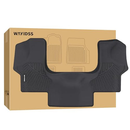 Floor Mats for 2015-2025 2026 Chevrolet Express & GMC Savana 1500/2500/3500,TPE All Weather Protection Chevy Express Front Row mat, Black mat Accessories - size: For 2015-2026 Express&Savana Front mat