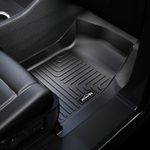Floor Mats for 2024 2025 2026 Chevy Traverse & 2025-2026 Buick Enclave & 2024-2026 GMC Acadia 7 Seats-2 Row Bucket Seat, TPE All Weather Full Set Car Mats Accessories - size: 2024 Traverse 7 Seats-(Full Set)