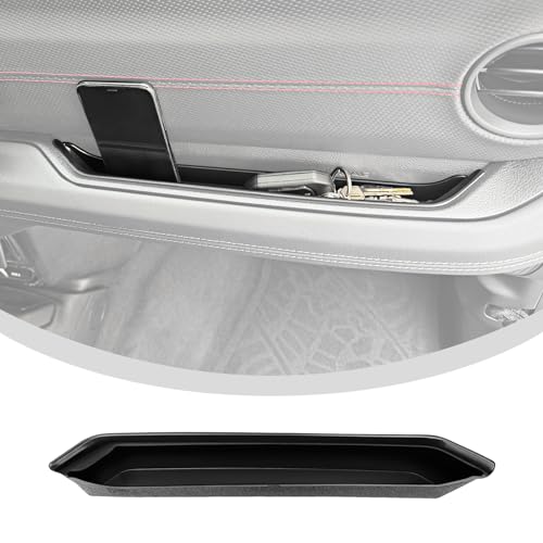 Grab Bar Tray for 2024 2025 Jeep Wrangler JL JLU 4XE/Gladiator JT Storage Bin Handle Organizer Grab Handle Box Passenger Side Grabtray for Wrangler&Gladiator Accessories(24+ Grab Bar Tray) - color: 24+ Grab Bar Tray