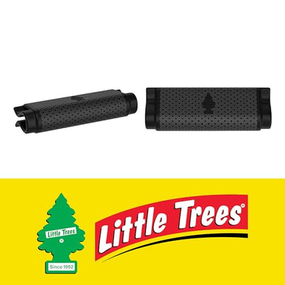 LITTLE TREES Car Air Freshener | Vent Wrap Provides Long Lasting Scent, Invisibly Fresh | 16 Air Fresheners | Black Ice - color: Black Ice