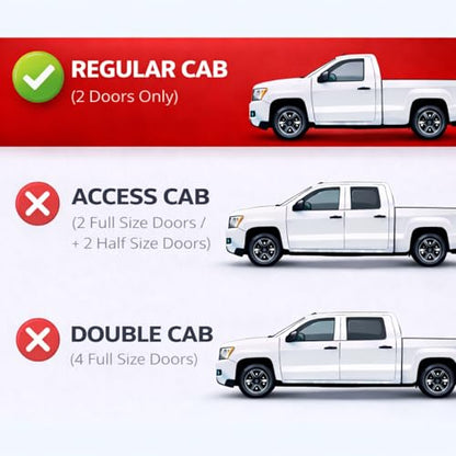 KPY Rain Guards Fit for 1995-2004 Toyota Tacoma Regular Cab, Out-Channel Window Visors Vent Wind Deflectors 2PC, Truck Accessories for 95-04 Tacoma (Single Cab Only) - size: 1995-2004 Tacoma Regular Cab