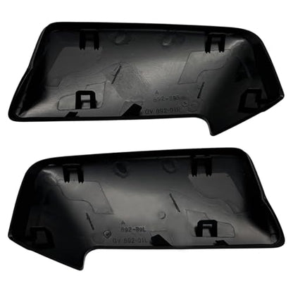 A-Premium 2 PCS Driver and Passenger Side Rearview Mirror Covers Caps - Compatible with Ford Expedition 2007-2017 & Lincoln Navigator 2007-2014 - Smooth Black - color: Smooth Black