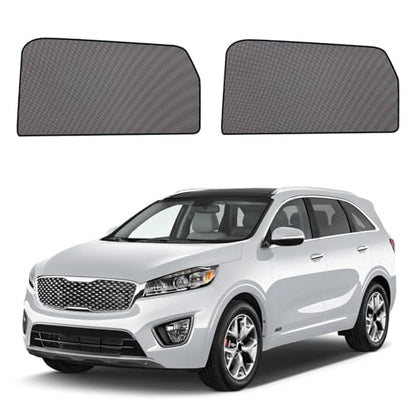 Car Window Shades for 2015-2020 Kia Sorento - Rear Side Window Sun Shade for Baby, Breathable Mesh Car Privacy Window Covers, UV Protection and Heat Insulation for Road Trips, Napping, Camping - size: Sorento(2015-2020)R-2PCS