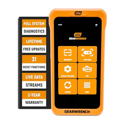 GEARWRENCH 5" Handheld Bidirectional Diagnostic Tool | GWSMART05 - style: 5 in Tablet