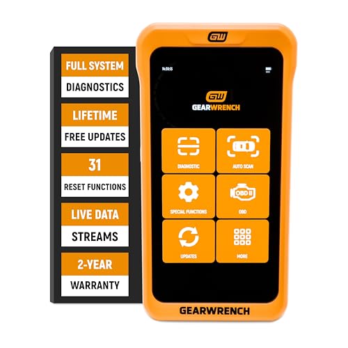 GEARWRENCH 5" Handheld Bidirectional Diagnostic Tool | GWSMART05 - style: 5 in Tablet