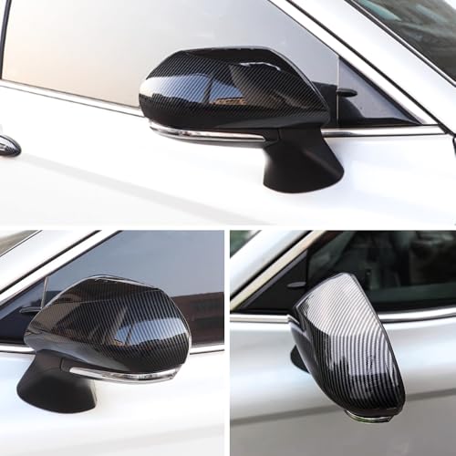 MAXDOM Side Mirror Caps Compatible with Toyota Camry (Carbon Fiber Pattern-Orginal Style, 2018-2025) - color: Carbon Fiber Pattern-Orginal Style