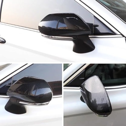MAXDOM Side Mirror Caps Compatible with Toyota Camry (Carbon Fiber Pattern-Orginal Style, 2018-2025) - color: Carbon Fiber Pattern-Orginal Style