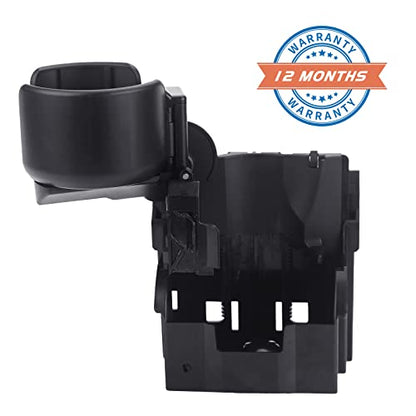 Center Console Cup Holder, Cup Holder Expander Compatible with Mercedes-Benz Vehicle W220 S350 S430 S500 S600 S65 AMG 2003-2006, Replace #2206800014 A2206800014 220-680-00-14