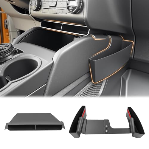 Center Console Organizer Compatible with 2021-2024 Ford Bronco Sport/2020-2024 Ford Escape Shifter Storage Box Gear Shifter Insert Tray for Bronco Sport/Escape Accessories(Shifter+Insert Tray) - color: shifter storage tray+shifter insert storage tray