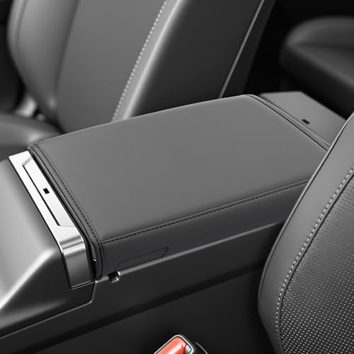 SKTU for 2026 Toyota RAV4 Armrest Cover for 2026+ Toyota RAV4 (LE/SE/XLE Premium/Woodland/XSE/Limited) Center Console Cover Toyota RAV4 2026 Accessories Console Cushion Cover Soft - color: 2026+ RAV4 Armrest Cover