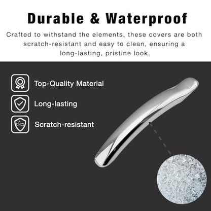 SEGADEN Chrome Plated Door Handle Cover Compatible with Chevrolet Avalanche Silverado Suburban Tahoe GMC Sierra Yukon (4 Doors Handle only) XG7654